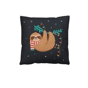 Holiday Sloth 🦥 Pillow Cover